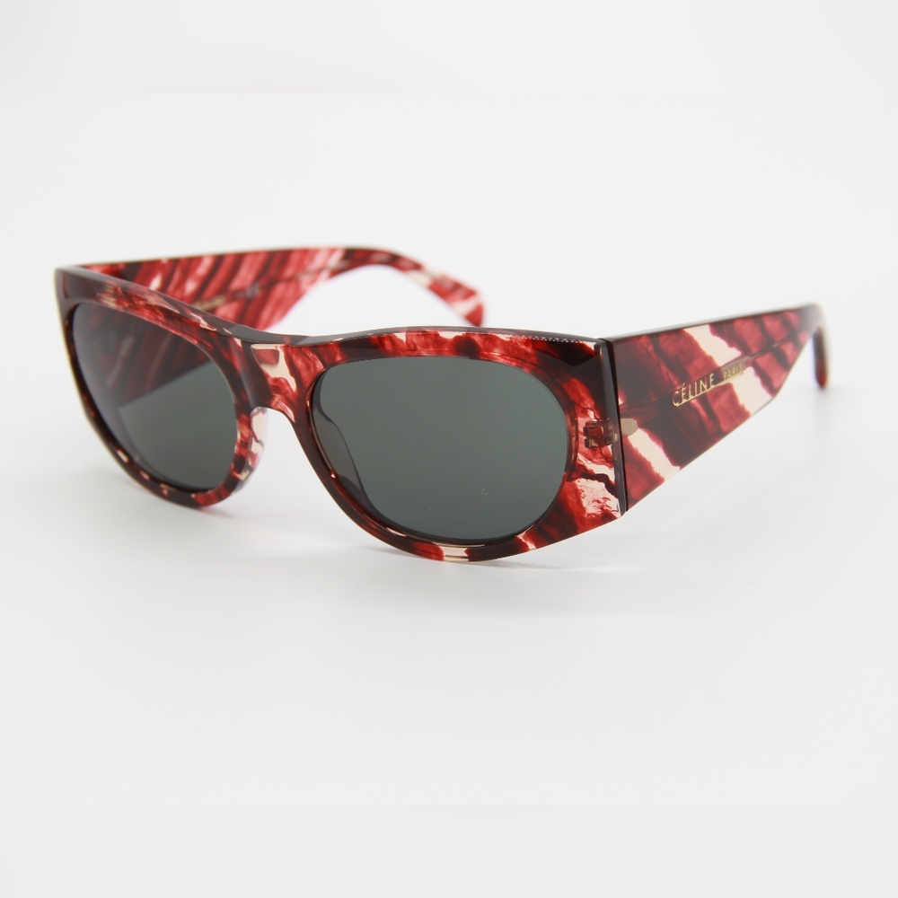 NEW CELINE CL40029I 54N WOMEN CELINE SUNGLASSES CL 40029I RED - Picture 5 of 12